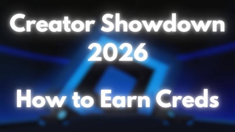 Comment gagner des crédits pour Roblox Creator Showdown 2026