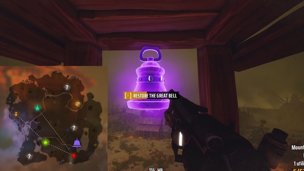 Comment restaurer la grande cloche de Far Far West