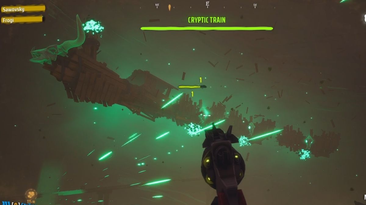 Patron du train cryptique du Far Far West