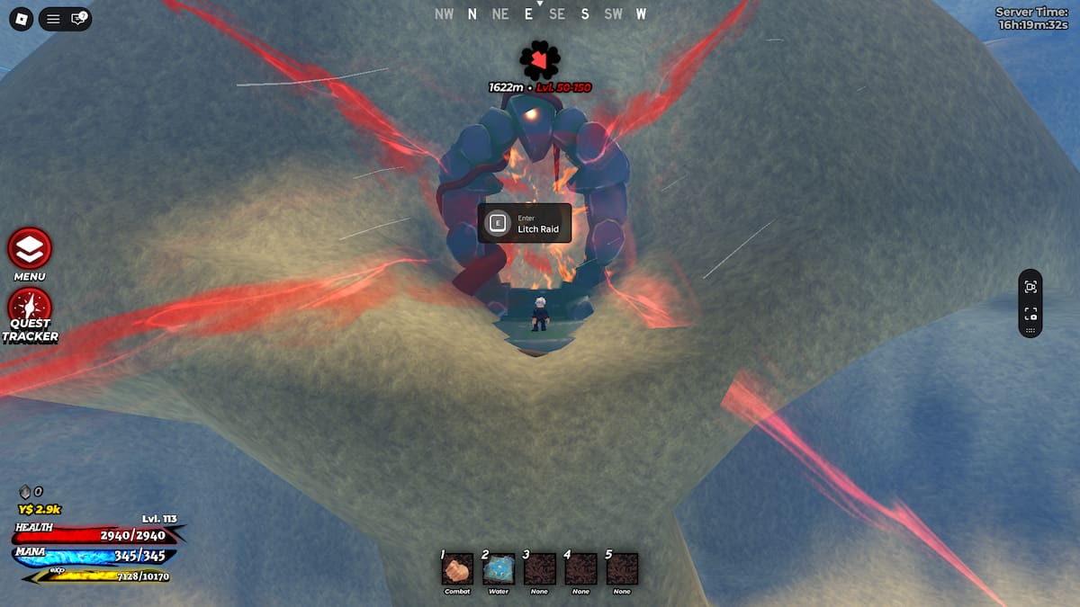 Portail Litch Boss de Clover Origins