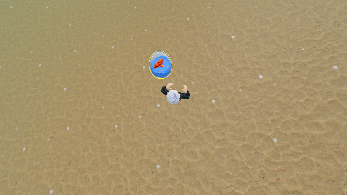 L'œuf de plongeur dans Sharkbite 2