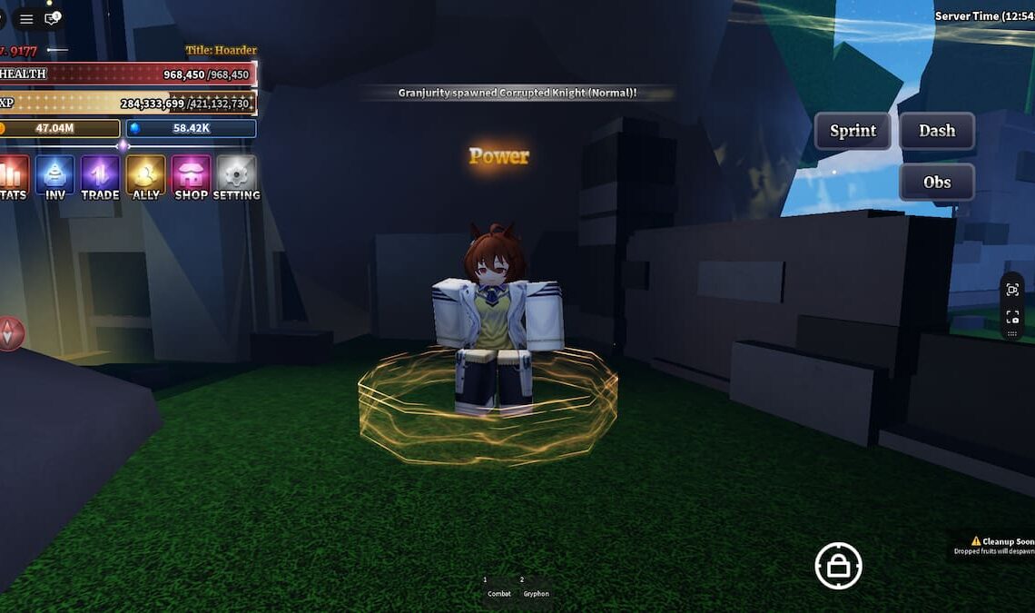 Power Master NPC in Sailor Piece