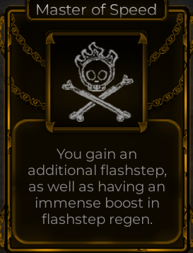 Maître du talent de vitesse