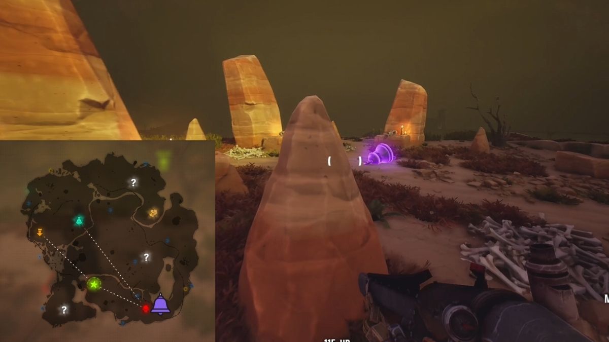 Où trouver la cloche à Far Far West