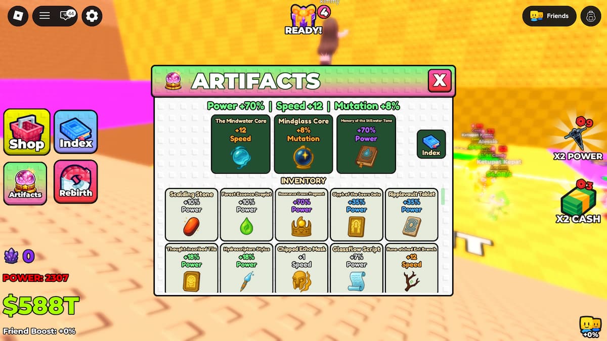 Foreuse pour les artefacts Brainrots