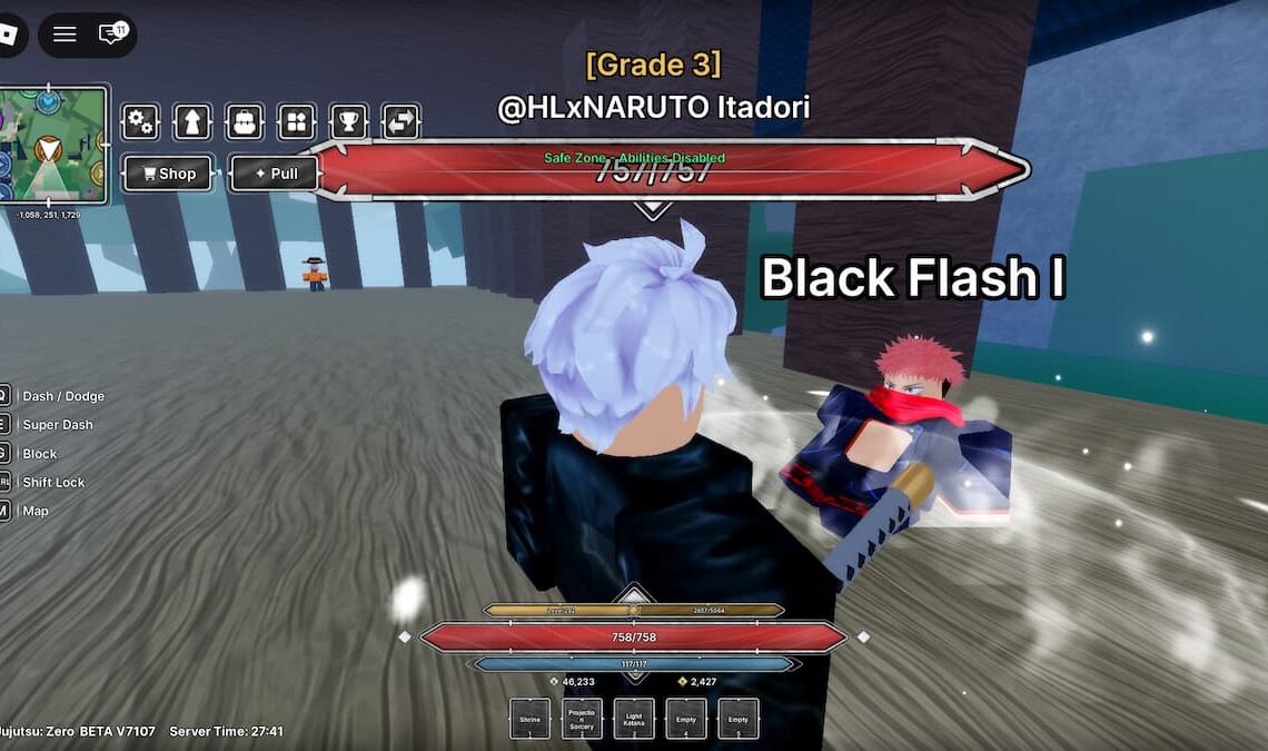 How to Get Black Flash in Jujutsu Zero
