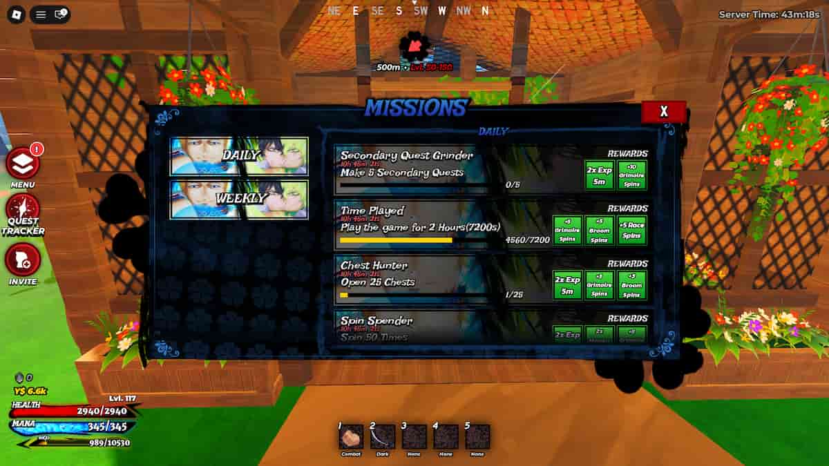 Missions d'origine du trèfle