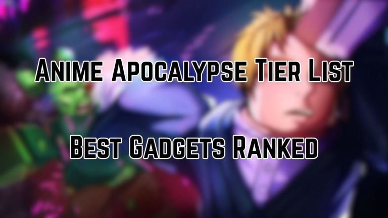 Liste des niveaux des gadgets Anime Apocalypse (mai 2026)