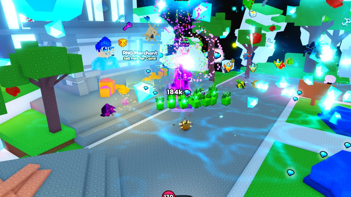 Effets météorologiques des événements RNG de Pet Simulator 99