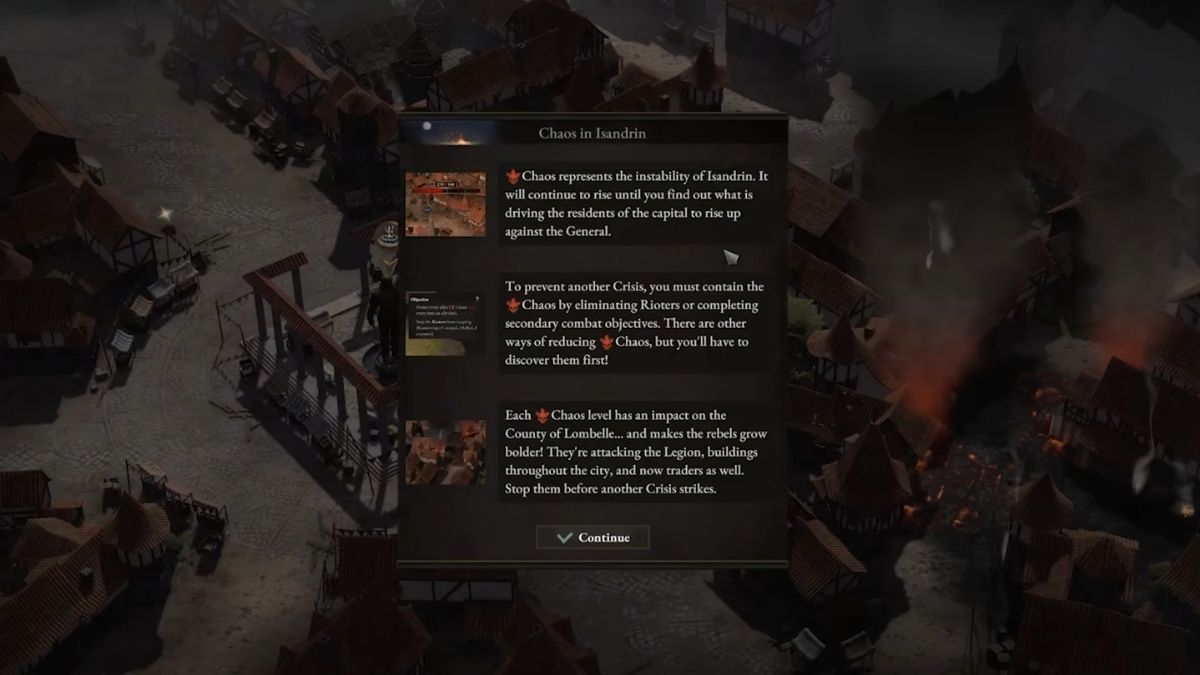 Système de chaos dans Wartales