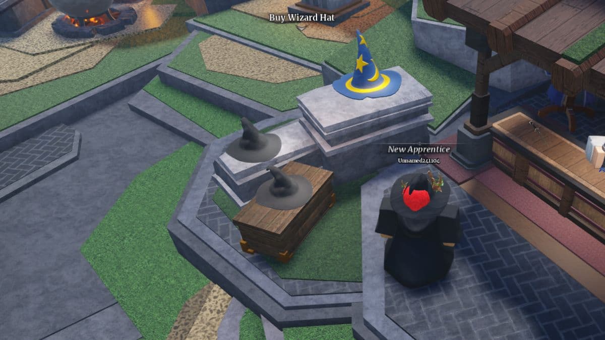 Tous les chapeaux dans Wizard Alchemy