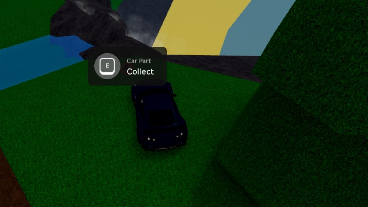 Emplacement de la partie 1 de la voiture dans Car Dealership Tycoon