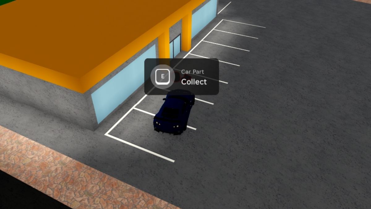 Emplacement de la partie 5 de la voiture dans Car Dealership Tycoon