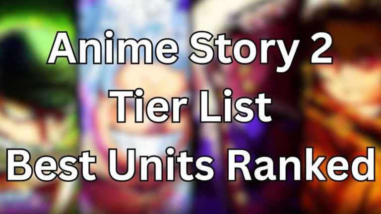 Anime Story 2 Tier List (mai 2026) – Meilleures unités classées