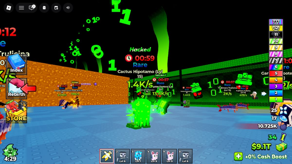 Brainrot muté dans Nuke pour Brainrot