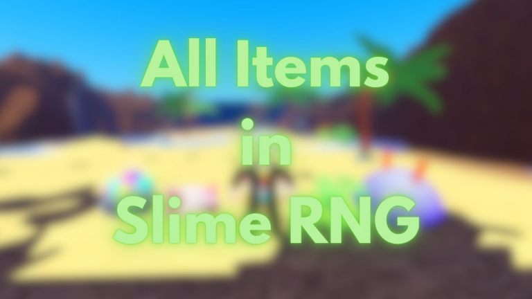 Tous les éléments de Slime RNG – Utilisations et comment les obtenir