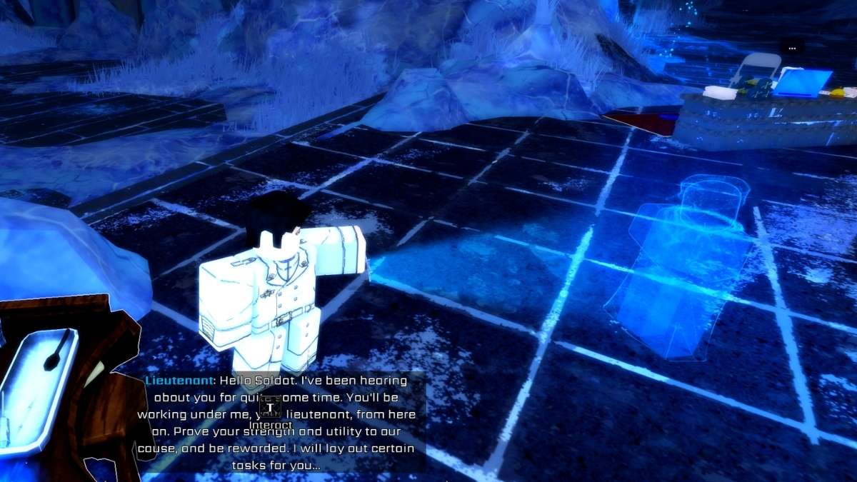 Mission du lieutenant dans VV Ultimatum