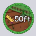 Cultivez un badge de plante Garden 2 de 50 pieds