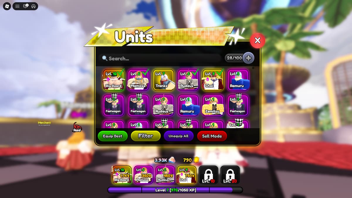 image montrant les meilleures unités pour débutants à utiliser dans Anime Squadron