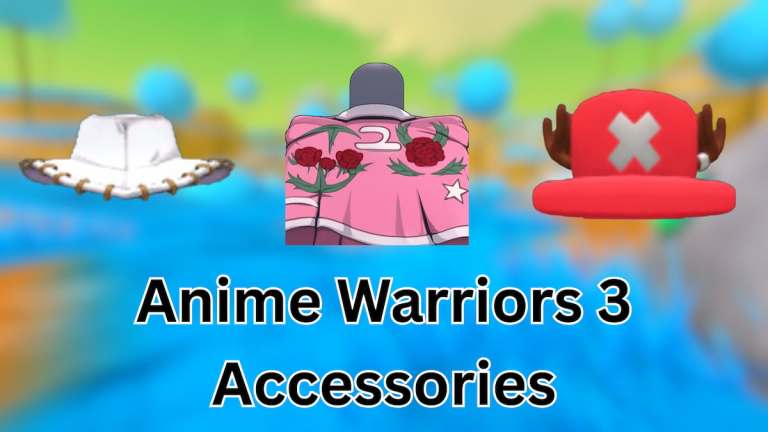 Accessoires Anime Warriors 3 – Buffs et comment les obtenir