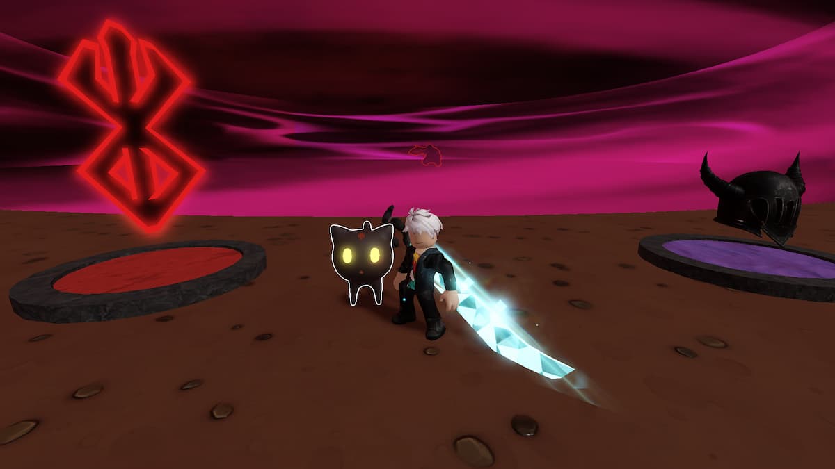 image montrant le chat noir dans Broken Blade