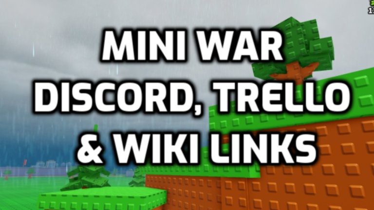 Liens Mini War Discord, Trello et Wiki