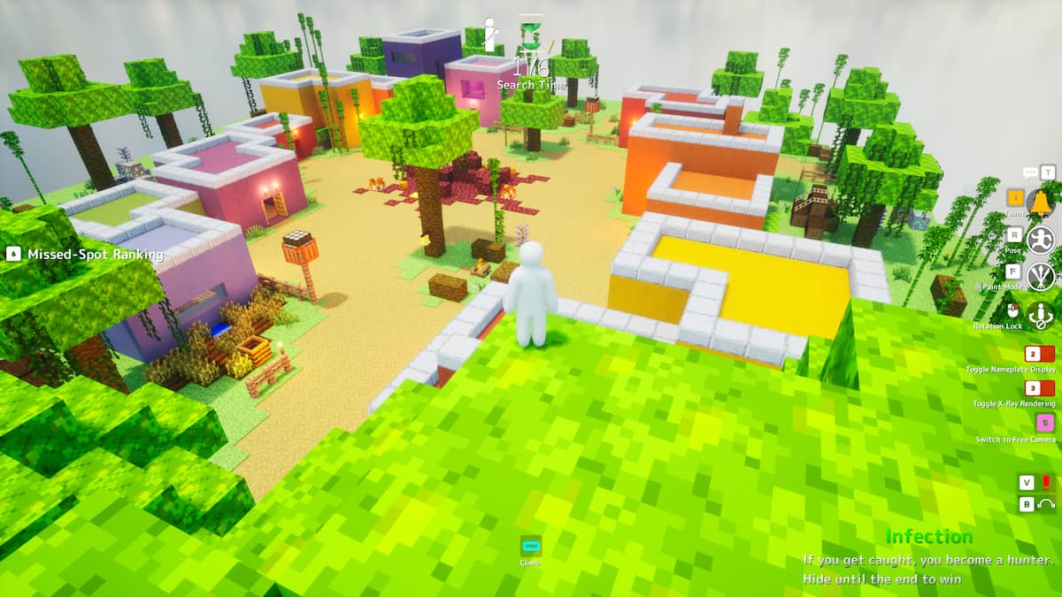 Une carte Minecraft à Meccha Chameleon